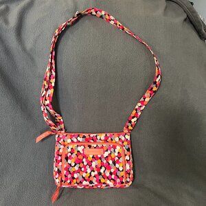 Vera Bradley Crossbody Bag Quilted Multicolor Abstract,Geometric Cute Purse